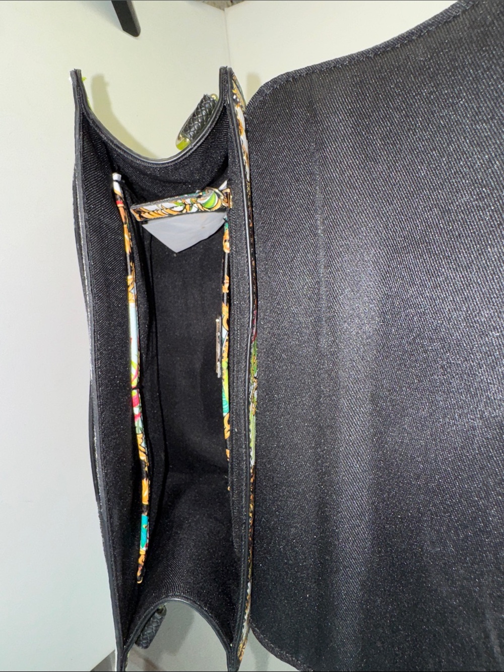 Aldo White Multi-Color Printed Top-Handle Crossbody Bag - Picture 7 of 8